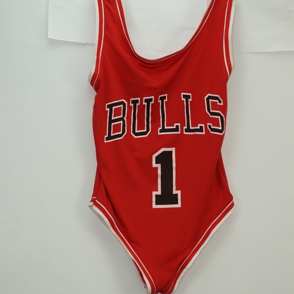 chicago bulls jersey bathing suit
